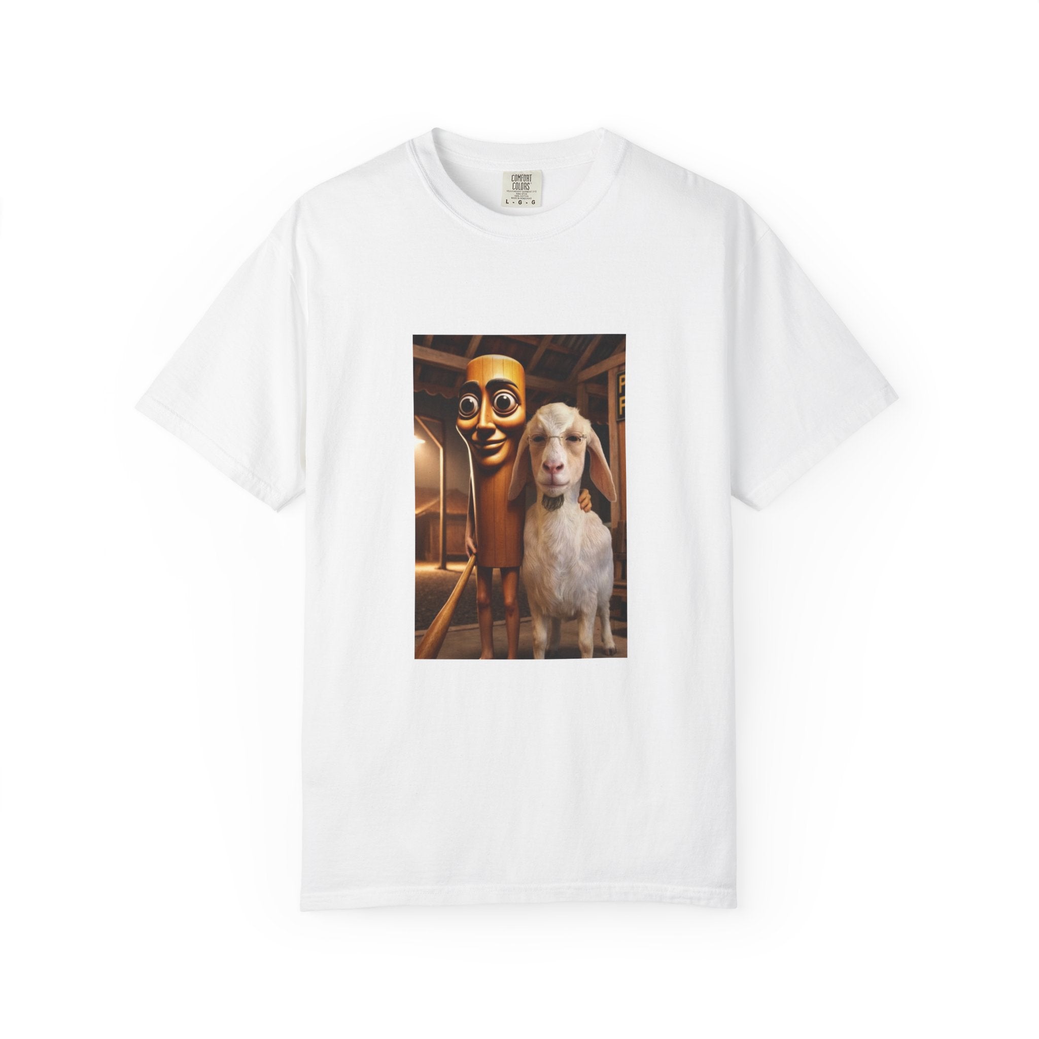 T-Shirt — 'Don't Forget Who Was There For You At Your Lowest' with Goat & Mask Art
