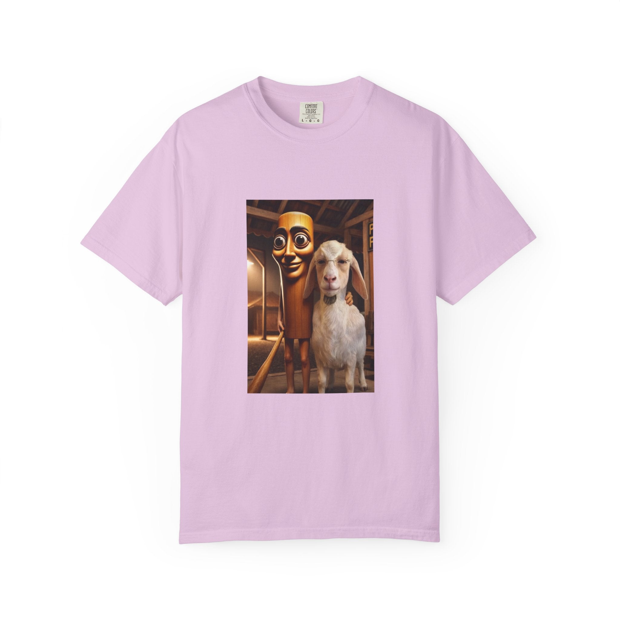 T-Shirt — 'Don't Forget Who Was There For You At Your Lowest' with Goat & Mask Art