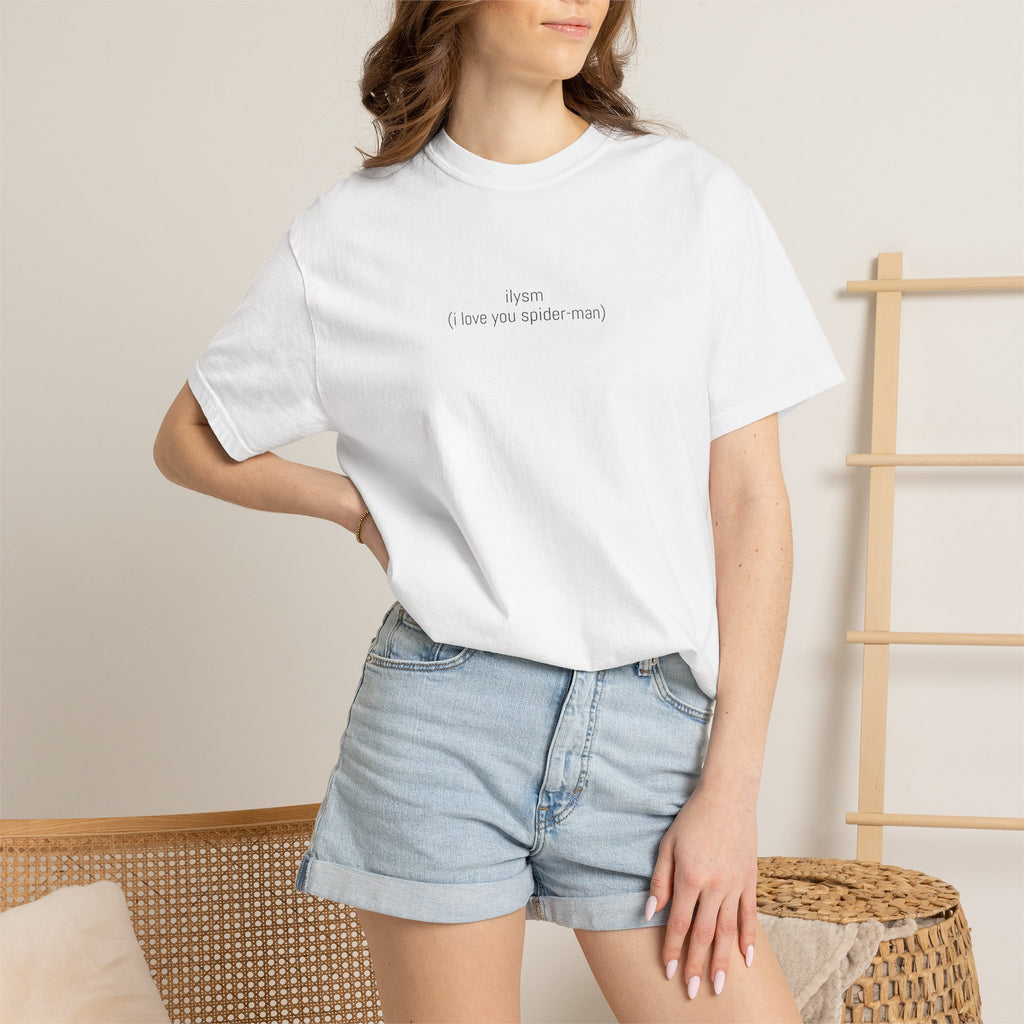 Minimalist "I Love You More Than You Know" Tee