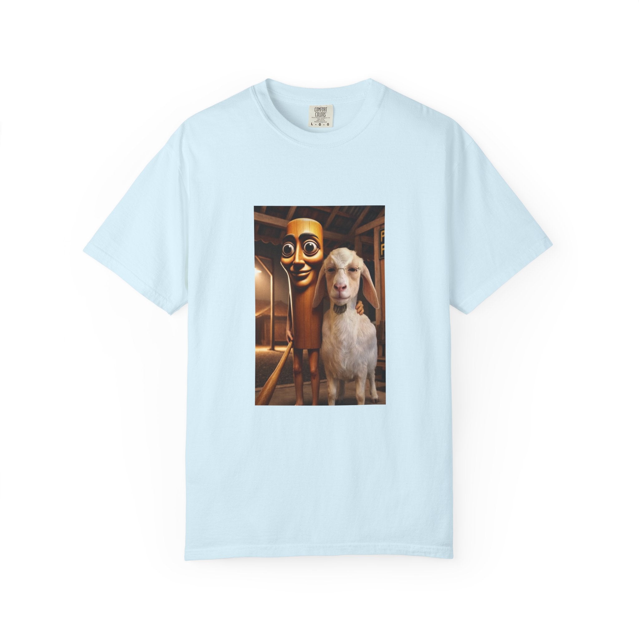 T-Shirt — 'Don't Forget Who Was There For You At Your Lowest' with Goat & Mask Art