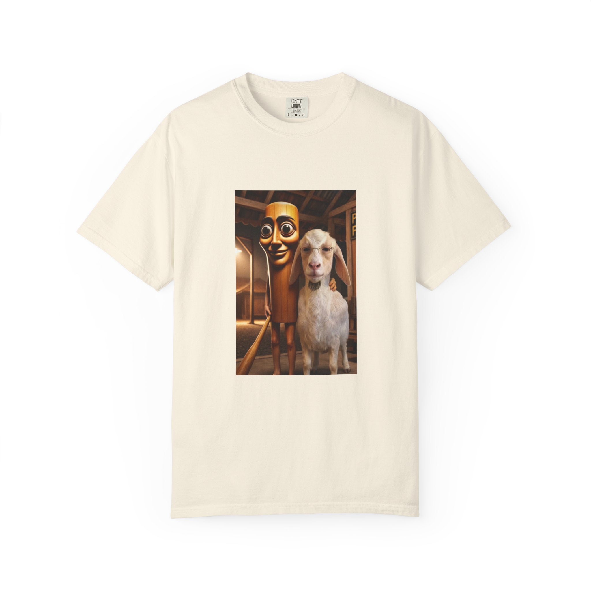 T-Shirt — 'Don't Forget Who Was There For You At Your Lowest' with Goat & Mask Art