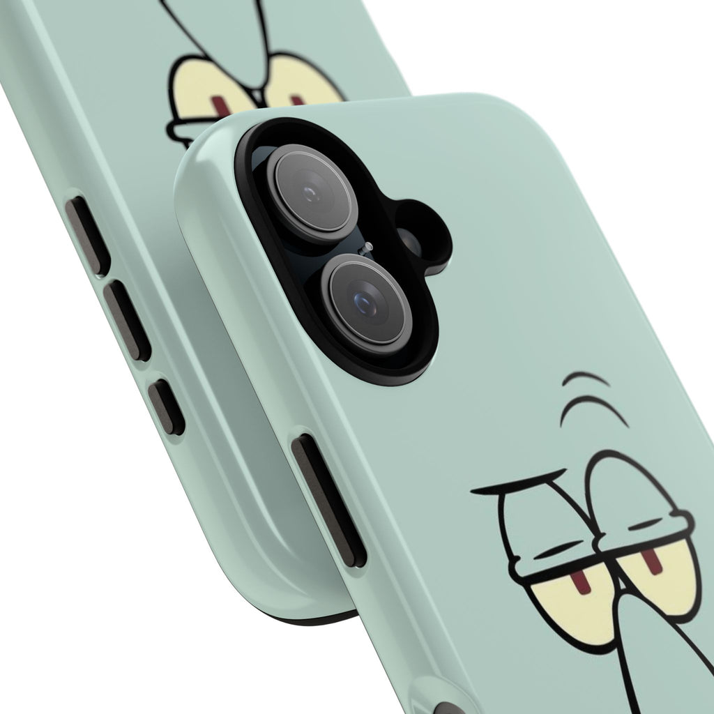 Phone Case — 'Erm... What the Sigma' Funny Squid Face Protective Case