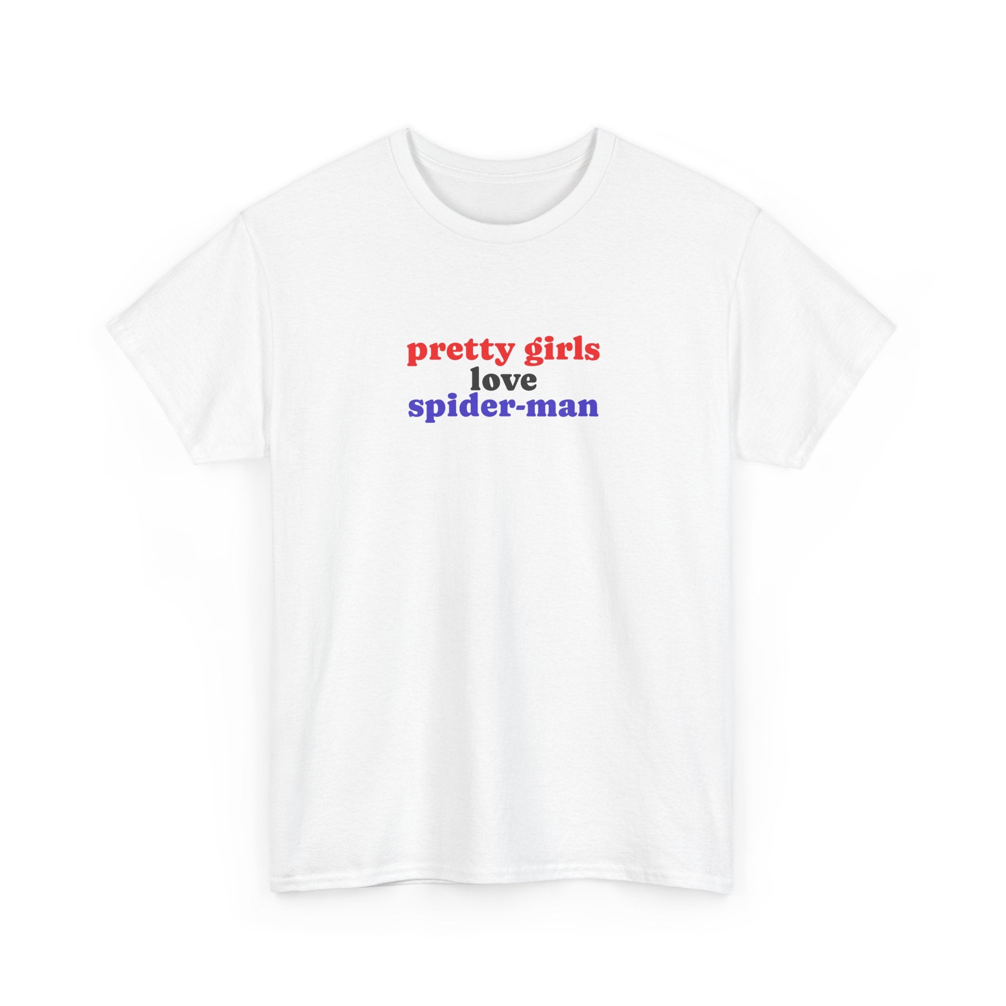 Pretty Girls Love Spider-Man Tee