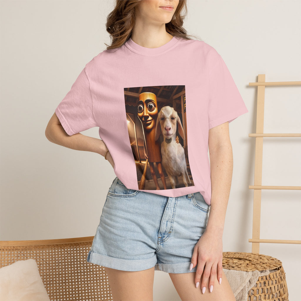 T-Shirt — 'Don't Forget Who Was There For You At Your Lowest' with Goat & Mask Art