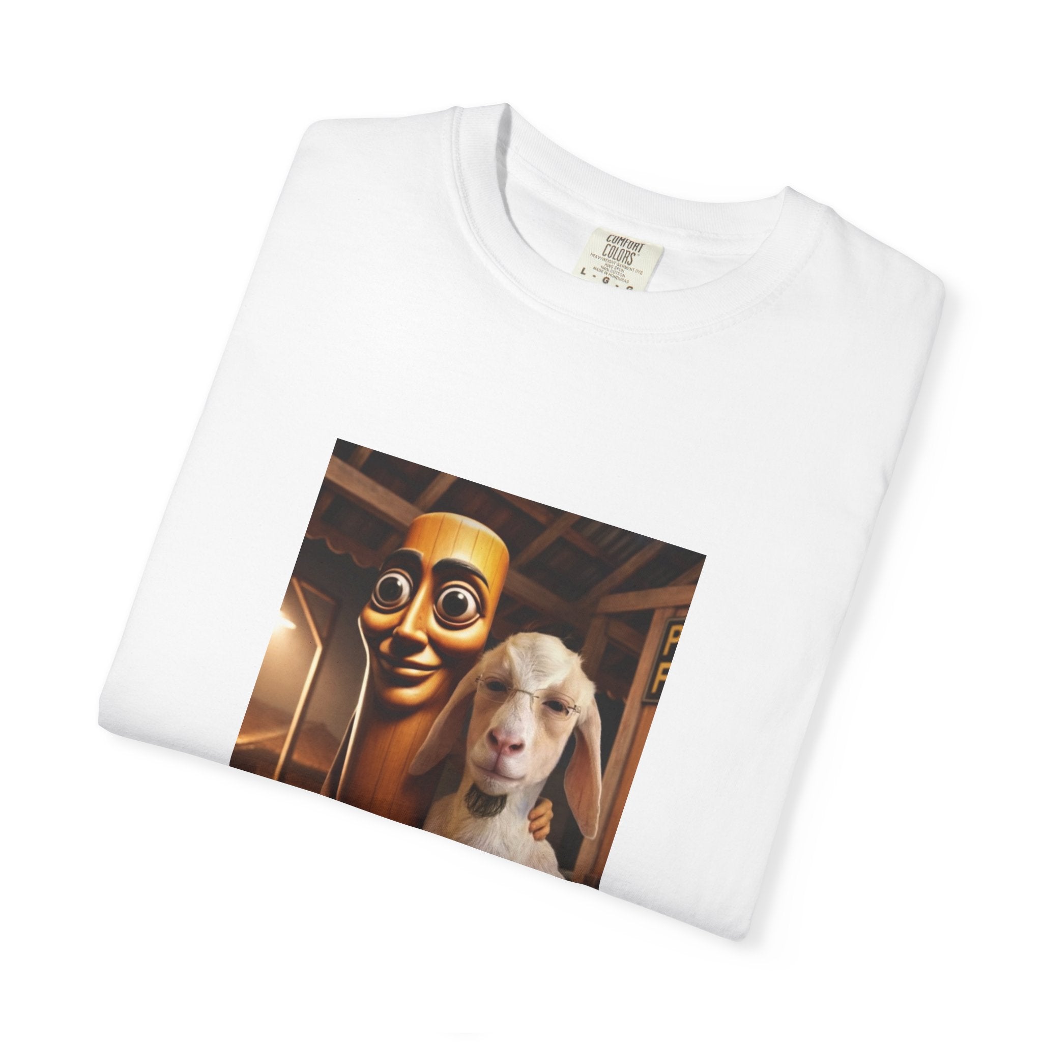 T-Shirt — 'Don't Forget Who Was There For You At Your Lowest' with Goat & Mask Art