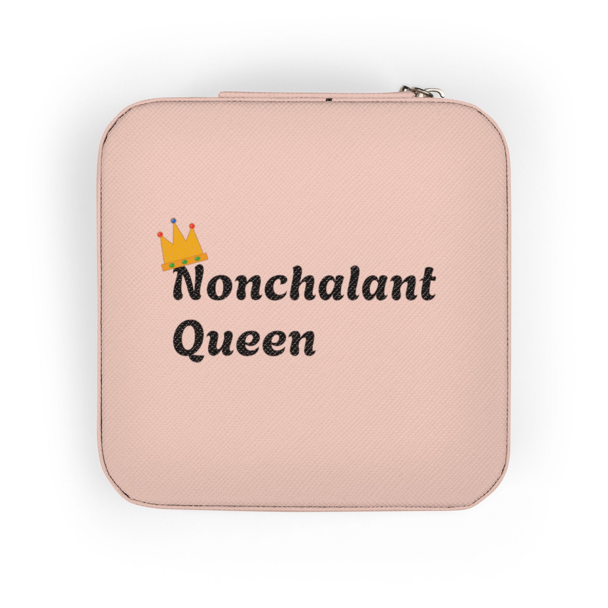 Jewelry Travel Case — 'Nonchalant Queen' Compact Organizer