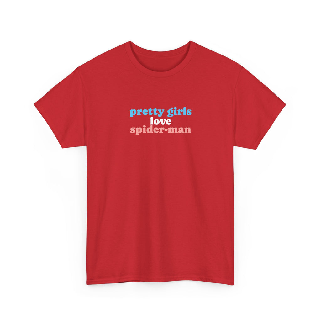 Pretty Girls Love Spider-Man Tee