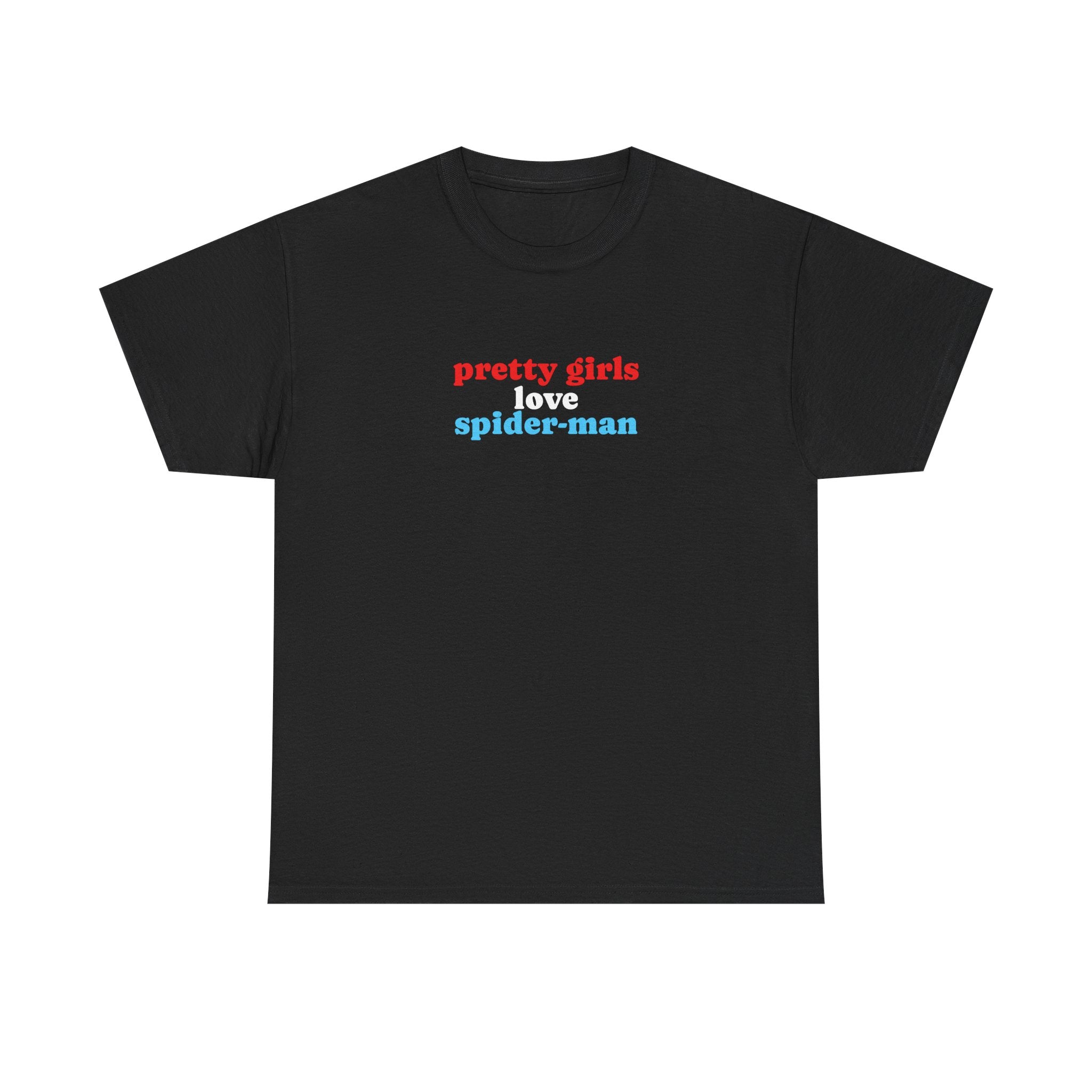 Pretty Girls Love Spider-Man Tee
