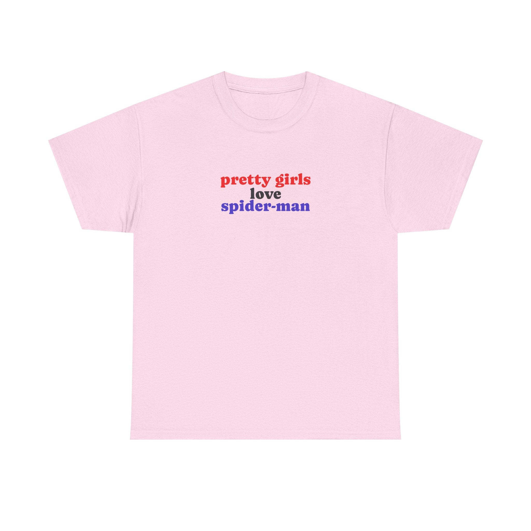 Pretty Girls Love Spider-Man Tee