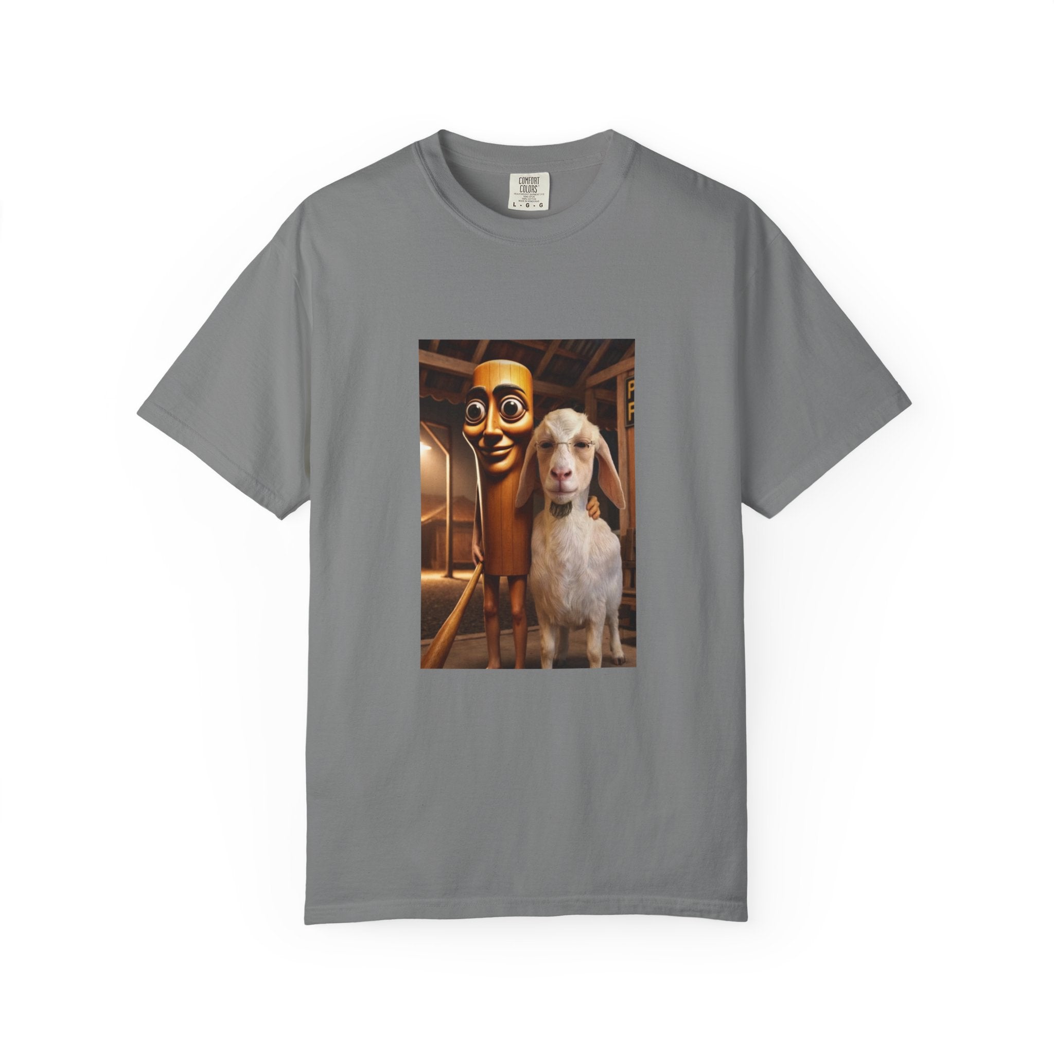 T-Shirt — 'Don't Forget Who Was There For You At Your Lowest' with Goat & Mask Art