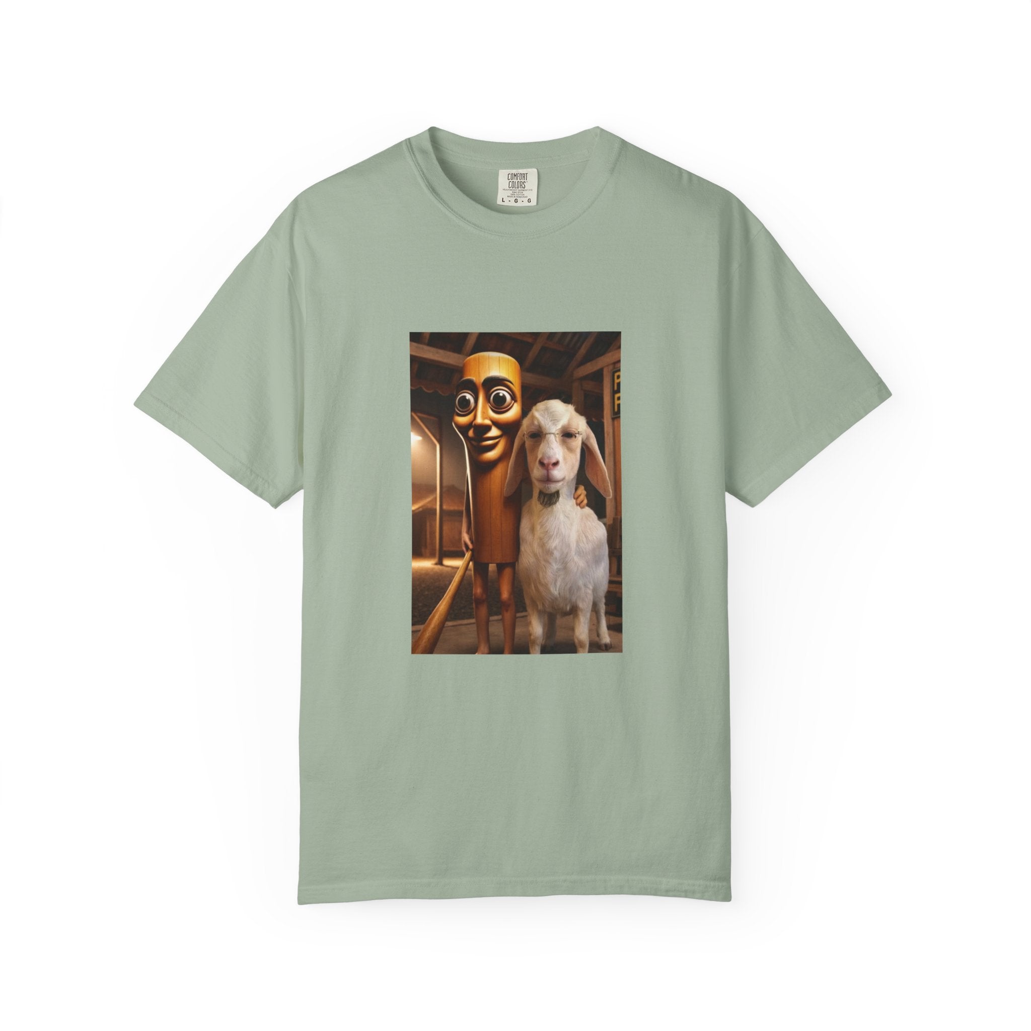 T-Shirt — 'Don't Forget Who Was There For You At Your Lowest' with Goat & Mask Art