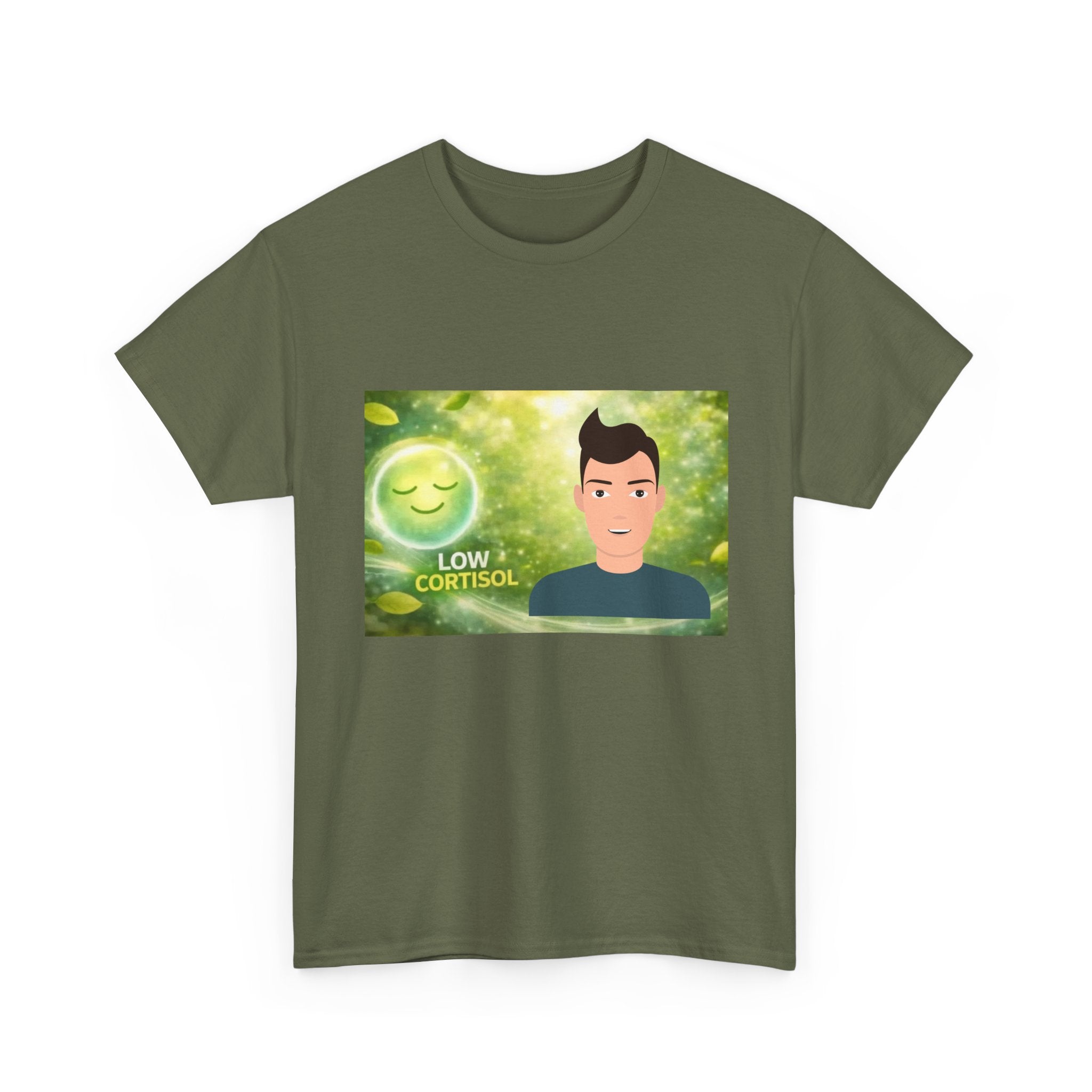 Low Cortisol Customizable Tee — Graphic T-Shirt